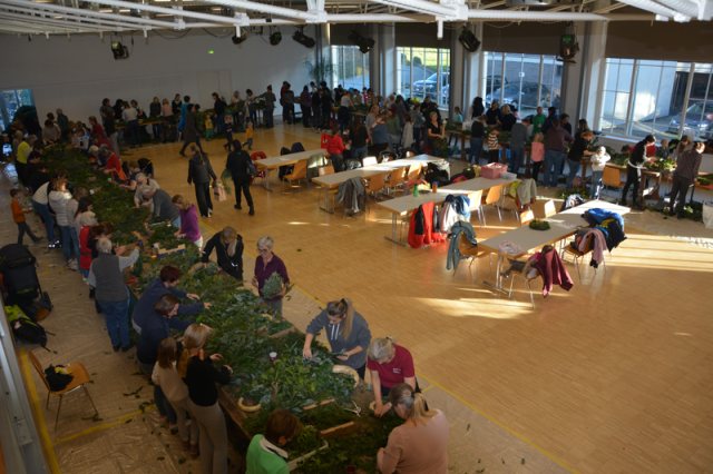 Adventkranzbinden 2022 – Bild 13
