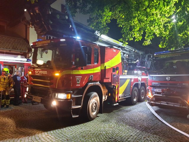 Feuerwehrübung Basilika – Bild 1