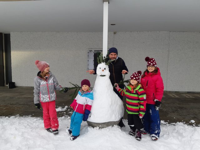 Schneemann bauen 2021 – Bild 5