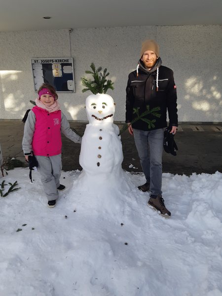 Schneemann bauen 2021 – Bild 8