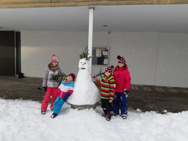 Schneemann bauen 2021 – Bild 6