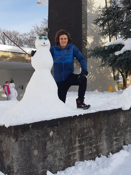 Schneemann bauen 2021 – Bild 11