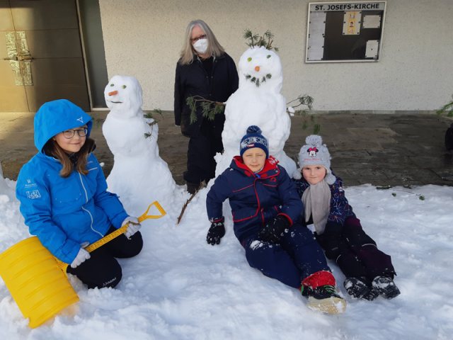 Schneemann bauen 2021 – Bild 12