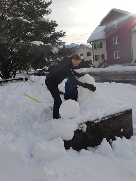 Schneemann bauen 2021 – Bild 9