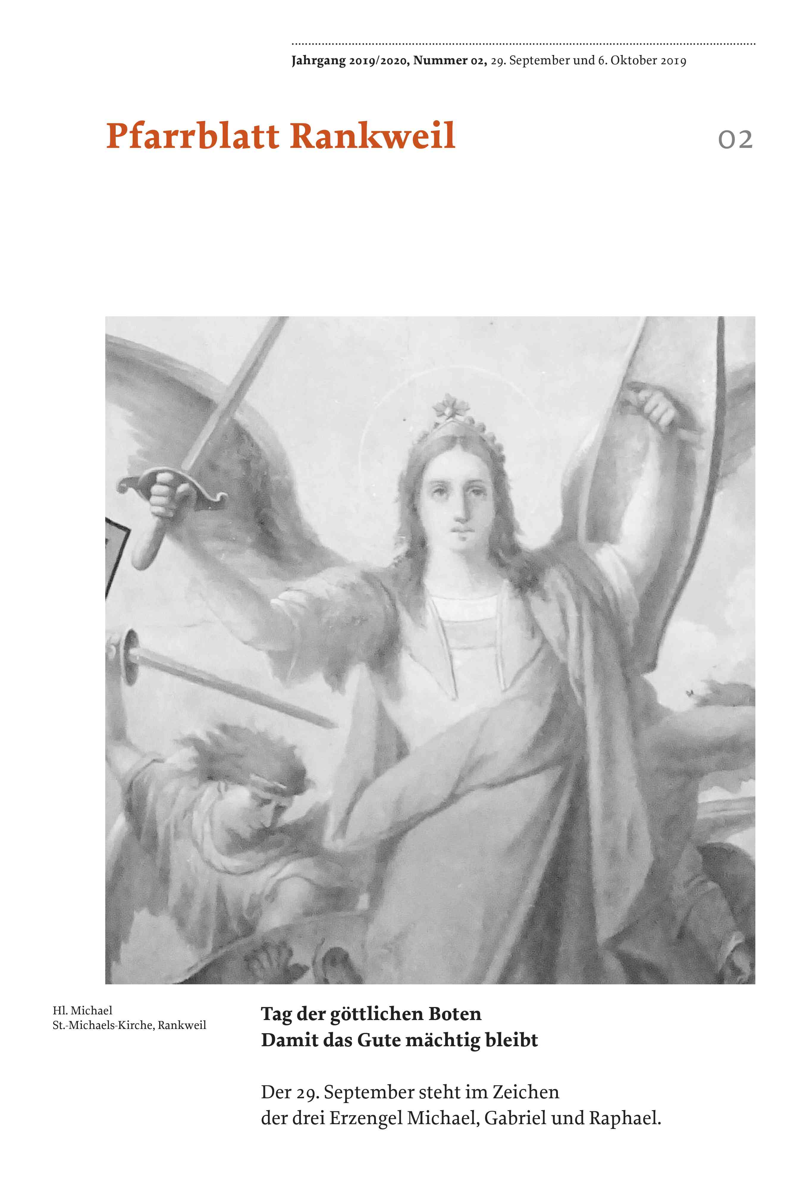 Titelseite Pfarrblatt Nr. 02
