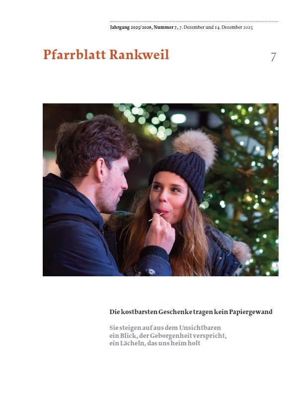 Titelseite Pfarrblatt Nr. 07